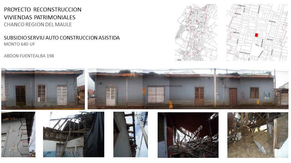 Reconstrucción Vivienda Patrimonial Chanco, Región del Maule, Chile, Rukantue Rukantue