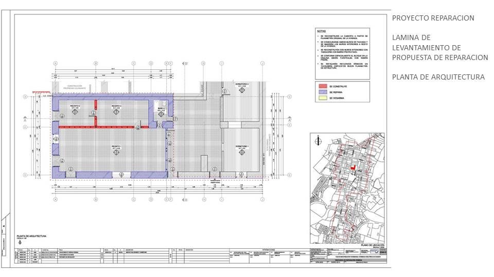 Reconstrucción Vivienda Patrimonial Chanco, Región del Maule, Chile, Rukantue Rukantue