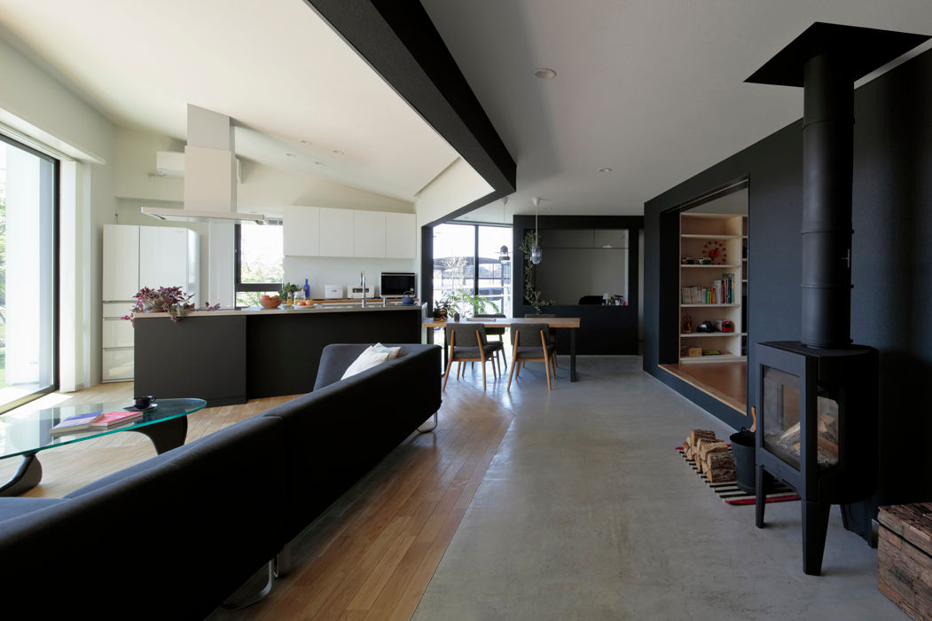 加須の家, arc-d arc-d Modern living room