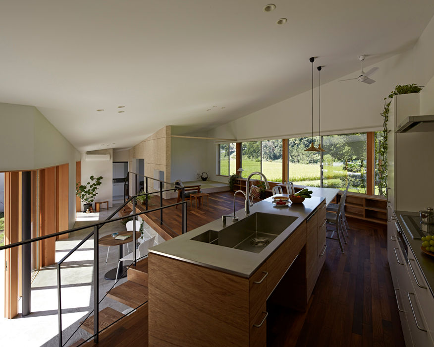 上川原の家, arc-d arc-d Modern kitchen