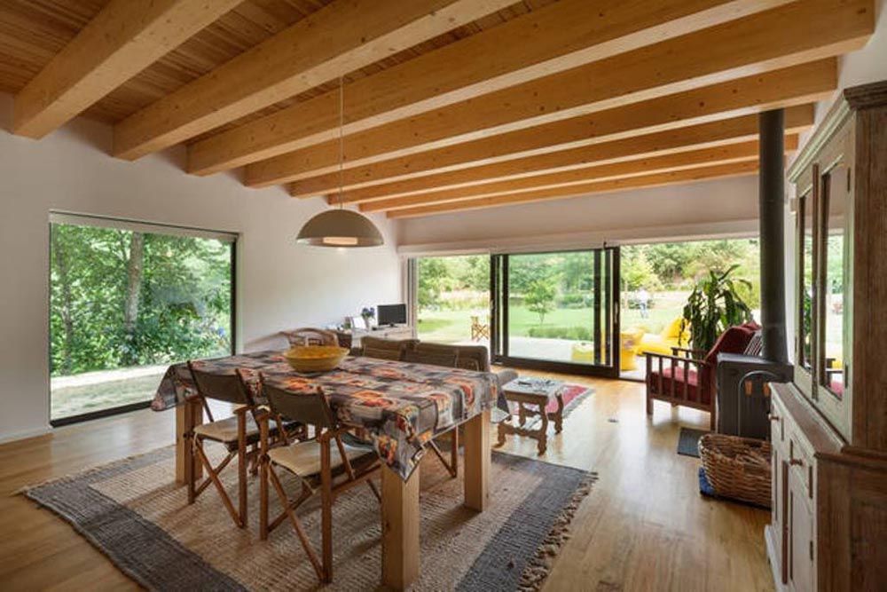 RUSTICASA | Casa da Corte | Arcos de Valdevez, RUSTICASA RUSTICASA Modern dining room Wood Wood effect