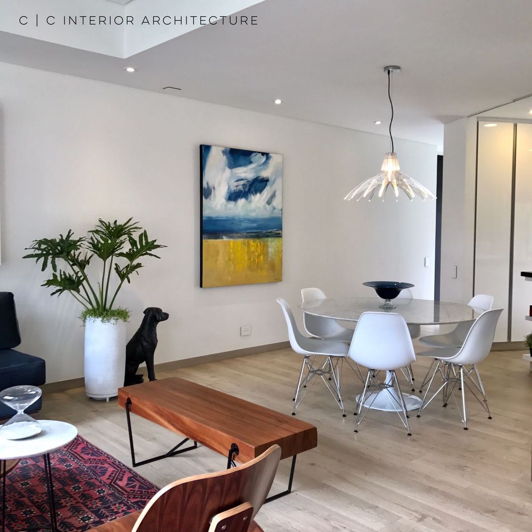 APARTAMENTO ROSALES | Residencial, C | C INTERIOR ARCHITECTURE C | C INTERIOR ARCHITECTURE Modern dining room