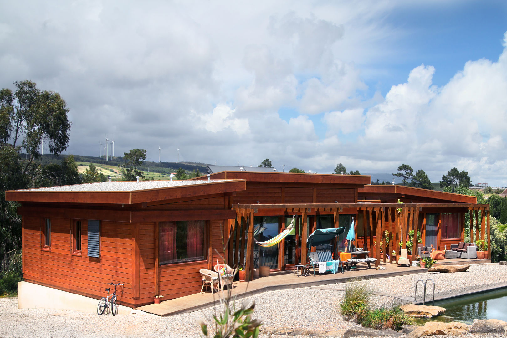 RUSTICASA | Ecovilla | Torres Vedras, RUSTICASA RUSTICASA Chalés e casas de madeira Madeira Efeito de madeira