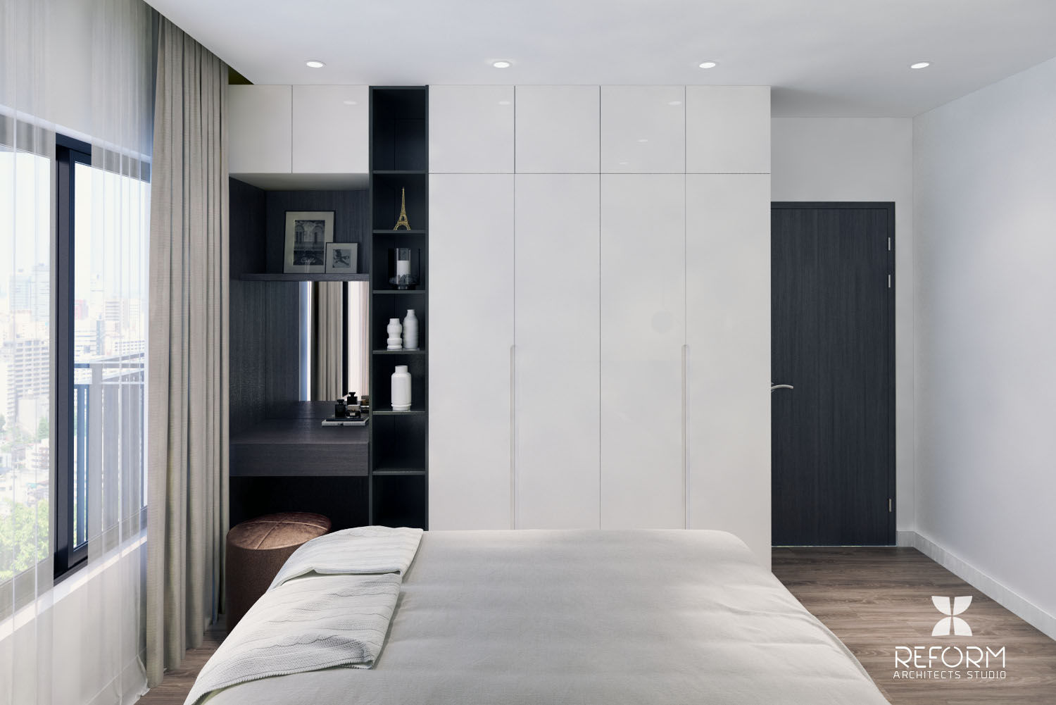 HD303 - Apartment, Reform Architects Reform Architects Modern style bedroom