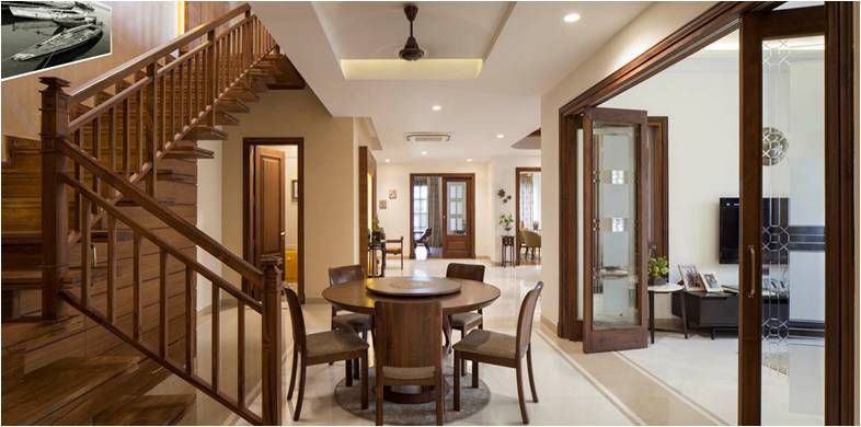 Aggarwal Residence, groupDCA groupDCA モダンスタイルの 玄関&廊下&階段