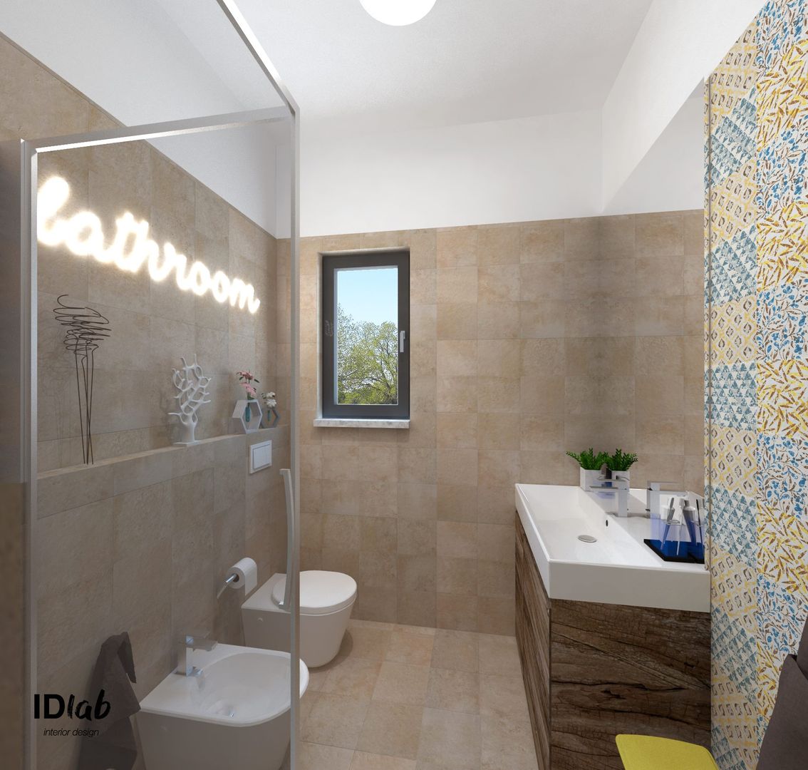 Ampliamento bagno, IDlab IDlab حمام