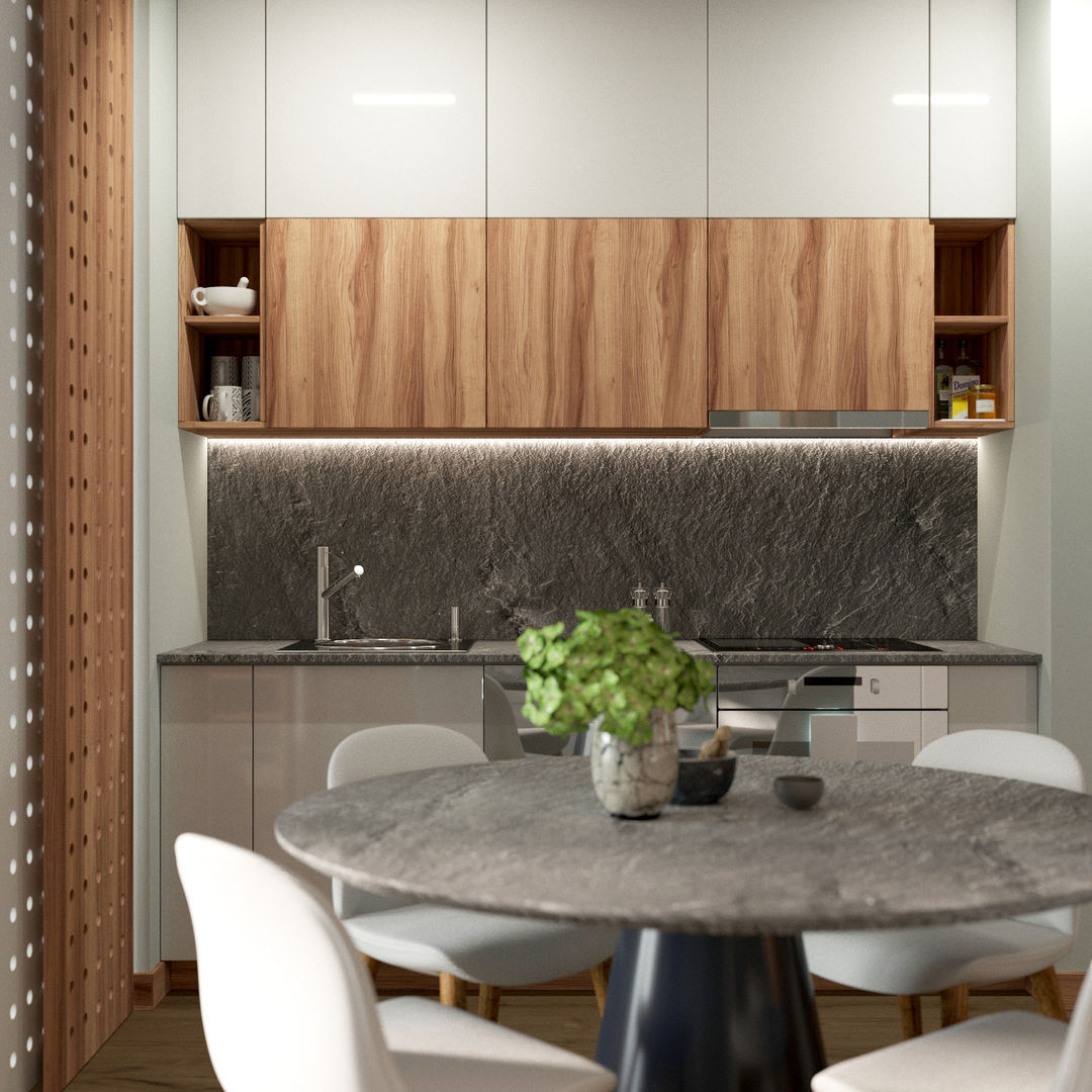 «Alter Ego», Wide Design Group Wide Design Group Scandinavian style kitchen