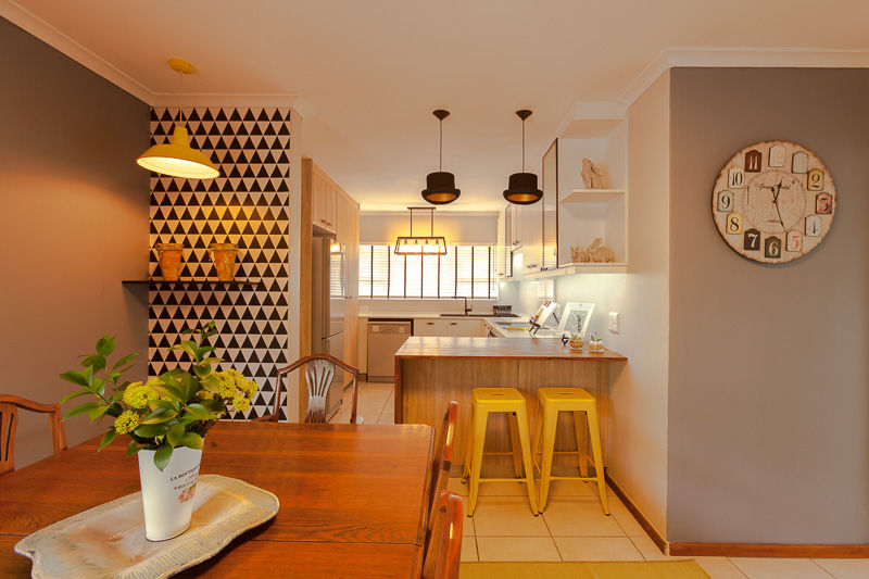 House Brooks. , Redesign Interiors Redesign Interiors Modern Yemek Odası