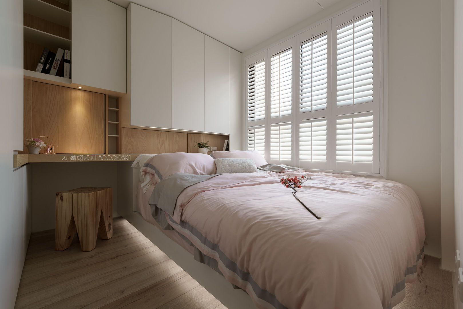 台南_住宅空間_德和大邁, Moooi Design 驀翊設計 Moooi Design 驀翊設計 Dormitorios de estilo escandinavo
