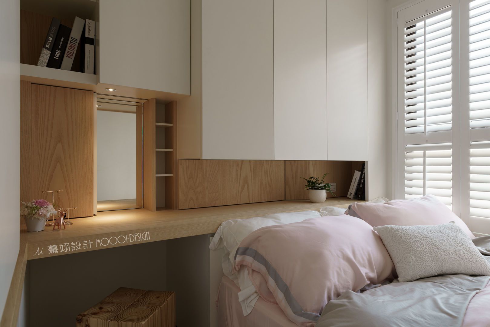 台南_住宅空間_德和大邁, Moooi Design 驀翊設計 Moooi Design 驀翊設計 Scandinavische slaapkamers