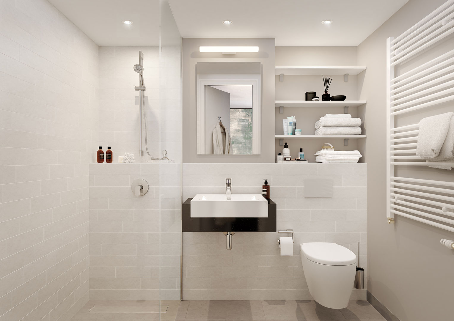 homify Minimalist bathroom