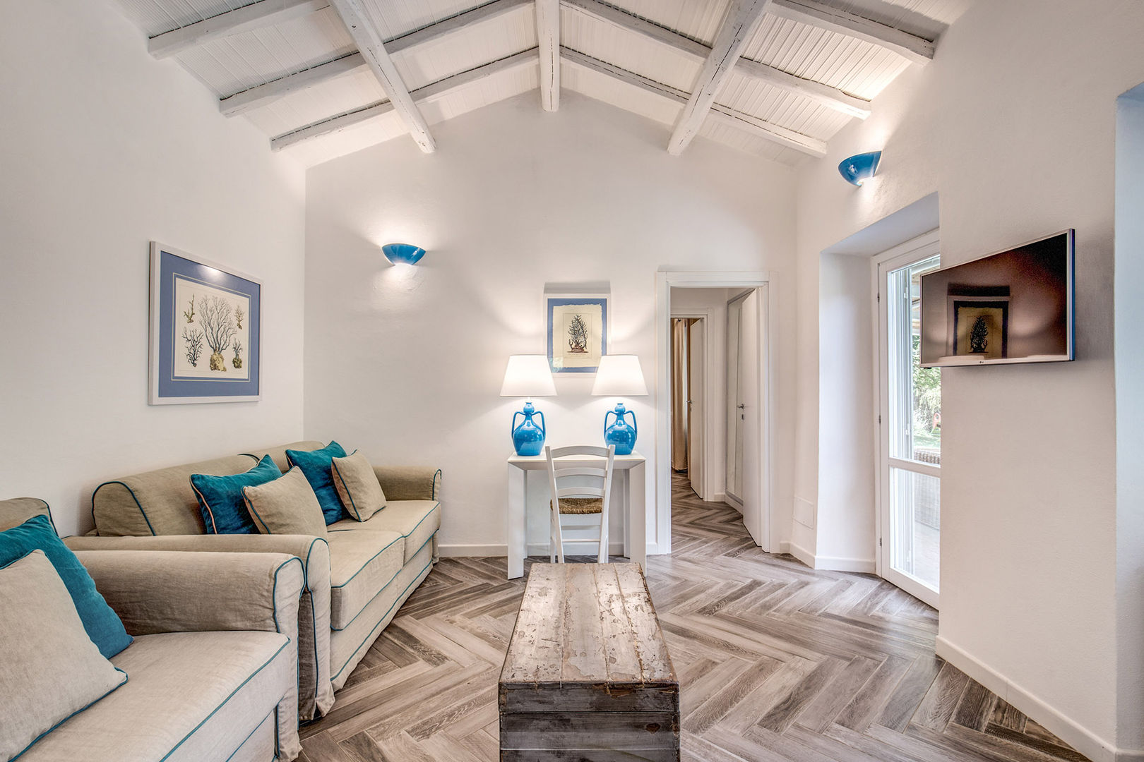 VILLINO (PORTO ERCOLE - GR), Gian Paolo Guerra Design Gian Paolo Guerra Design Living room