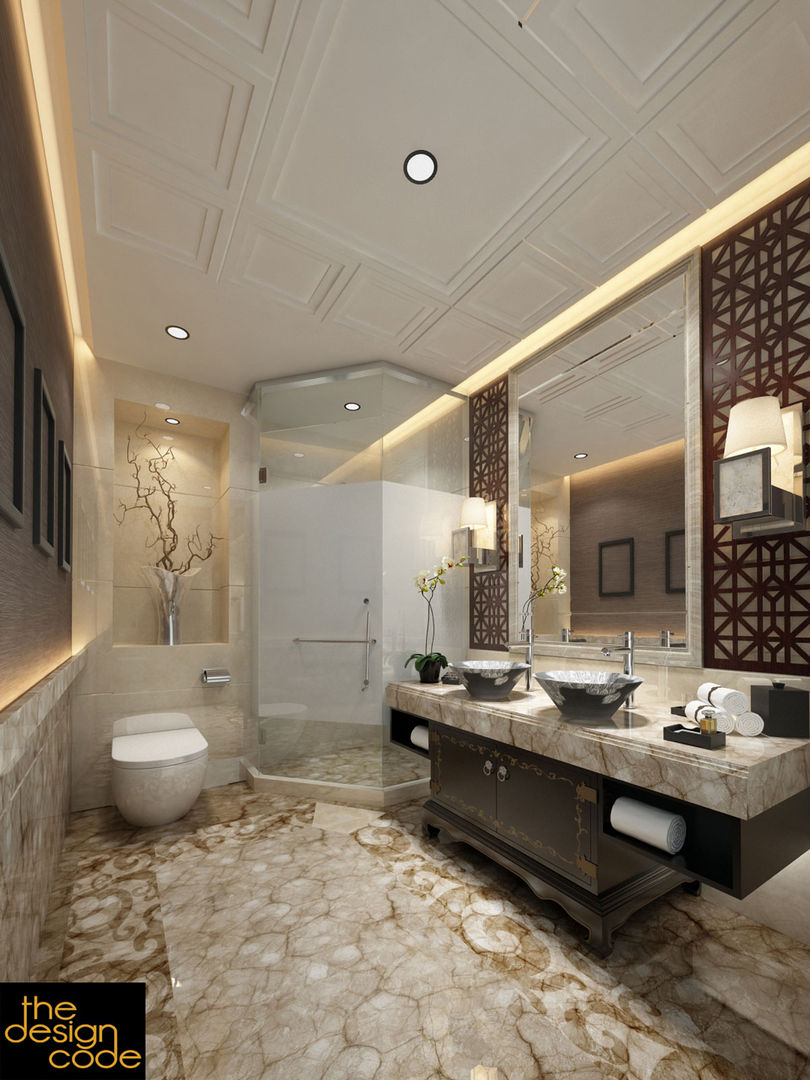 homify Bathroom پتھر