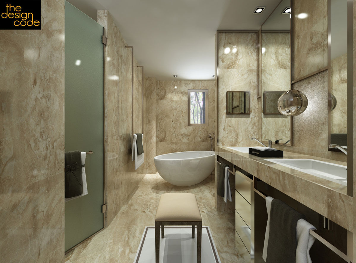 homify Classic style bathroom Stone