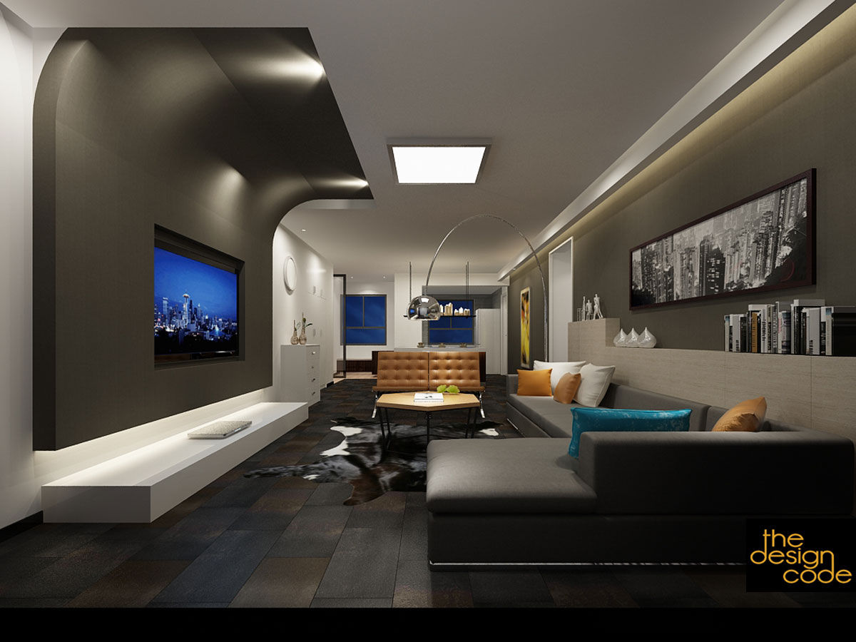 homify Living room پلاسٹک