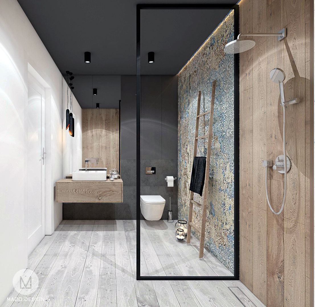 homify Salle de bain industrielle