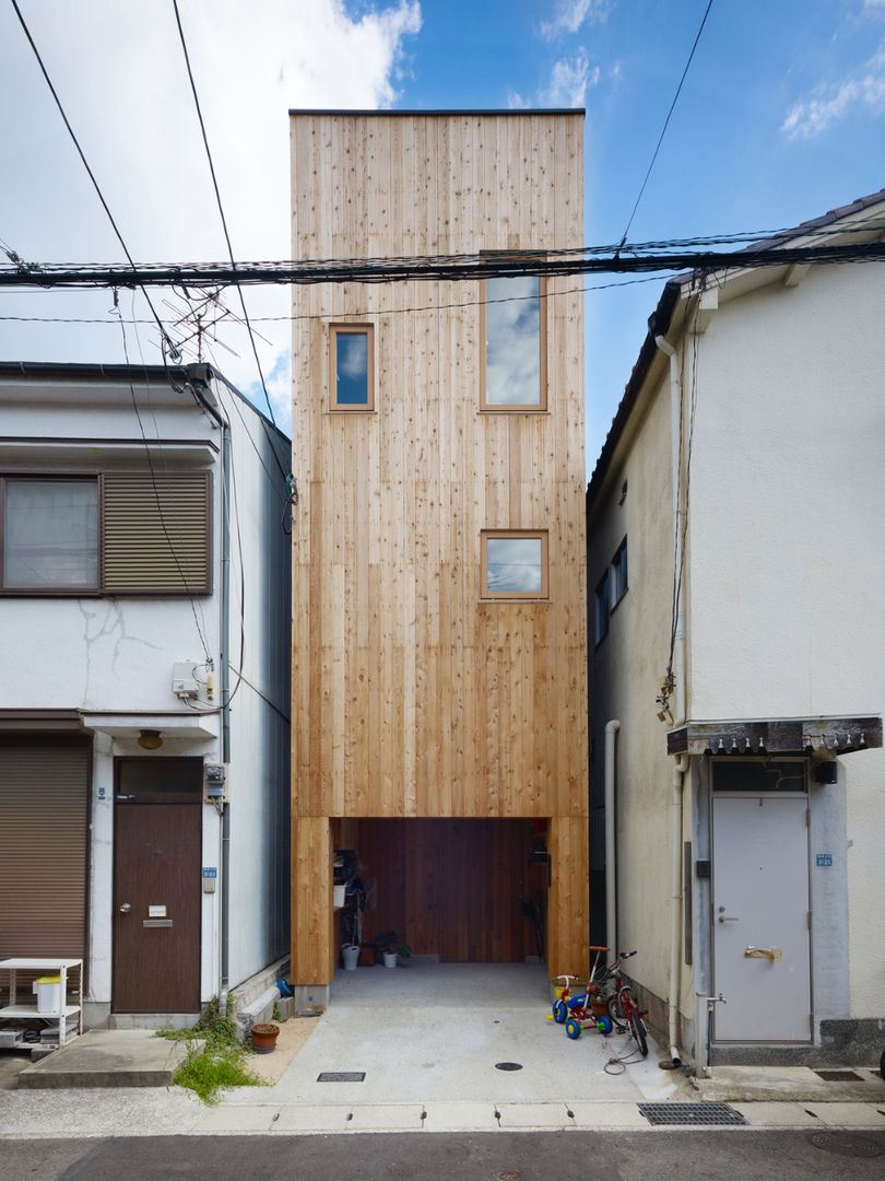 小さな空間とはの家 / Tiny House in Kobe, 藤原・室 建築設計事務所 藤原・室 建築設計事務所 モダンな 家