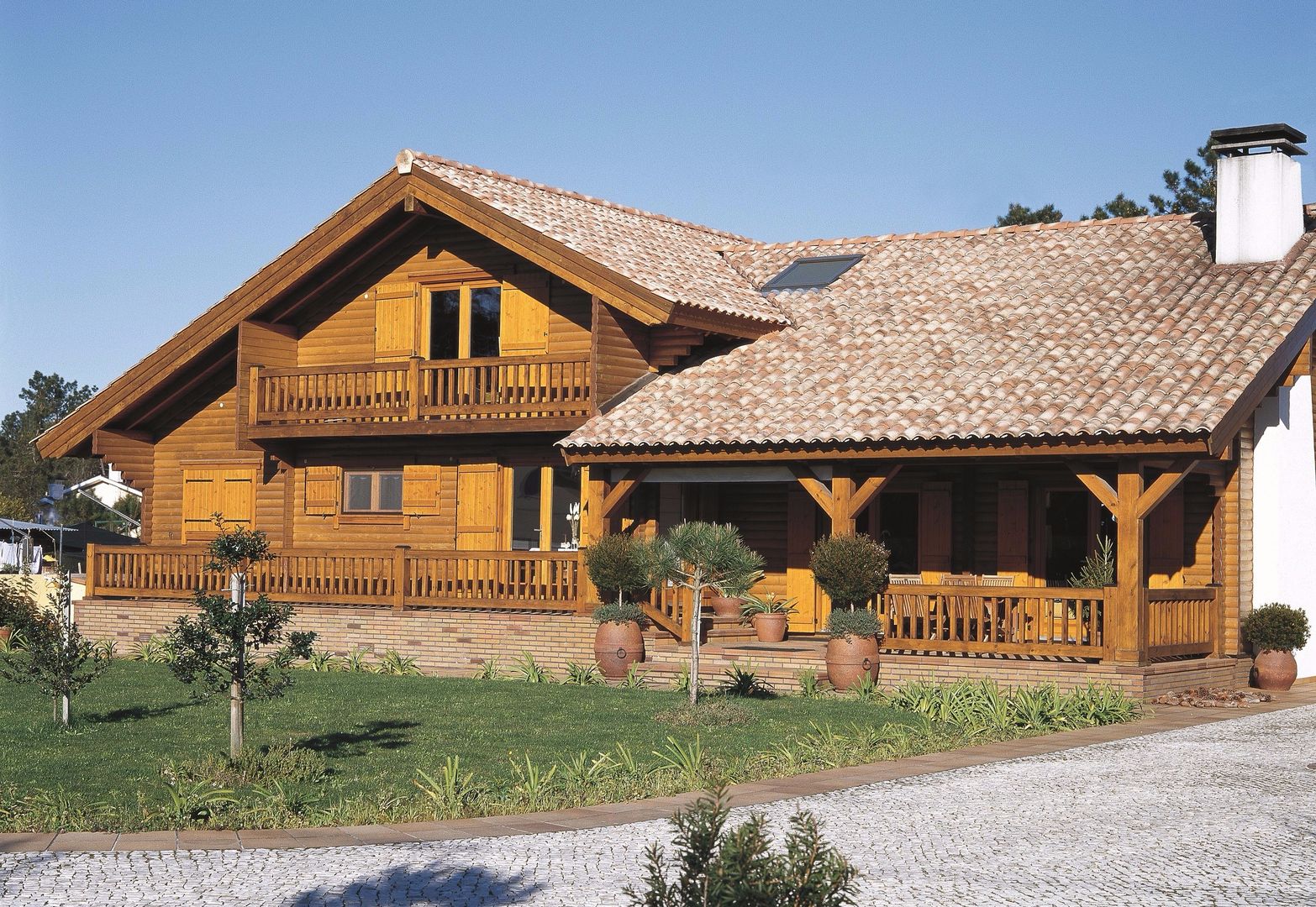 RUSTICASA | Casa Rústica | Aveiro, RUSTICASA RUSTICASA Casas de madera Madera maciza Multicolor