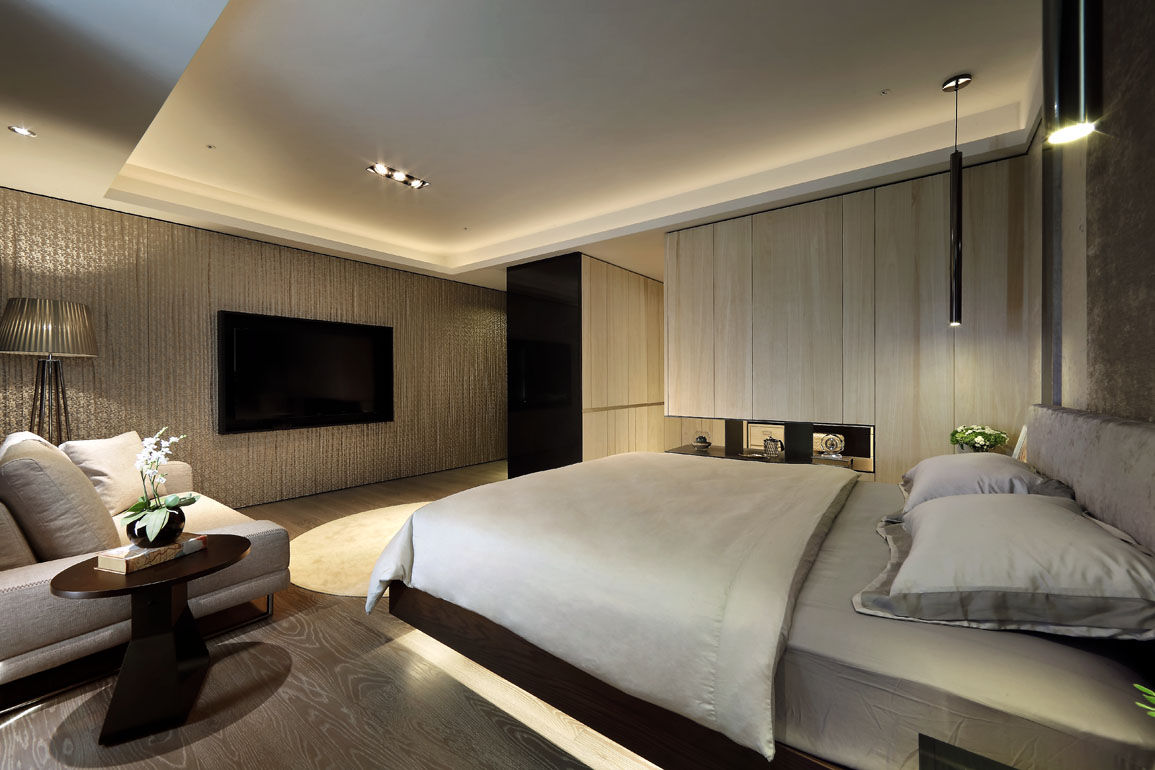 從容, 楊允幀空間設計 楊允幀空間設計 Modern style bedroom