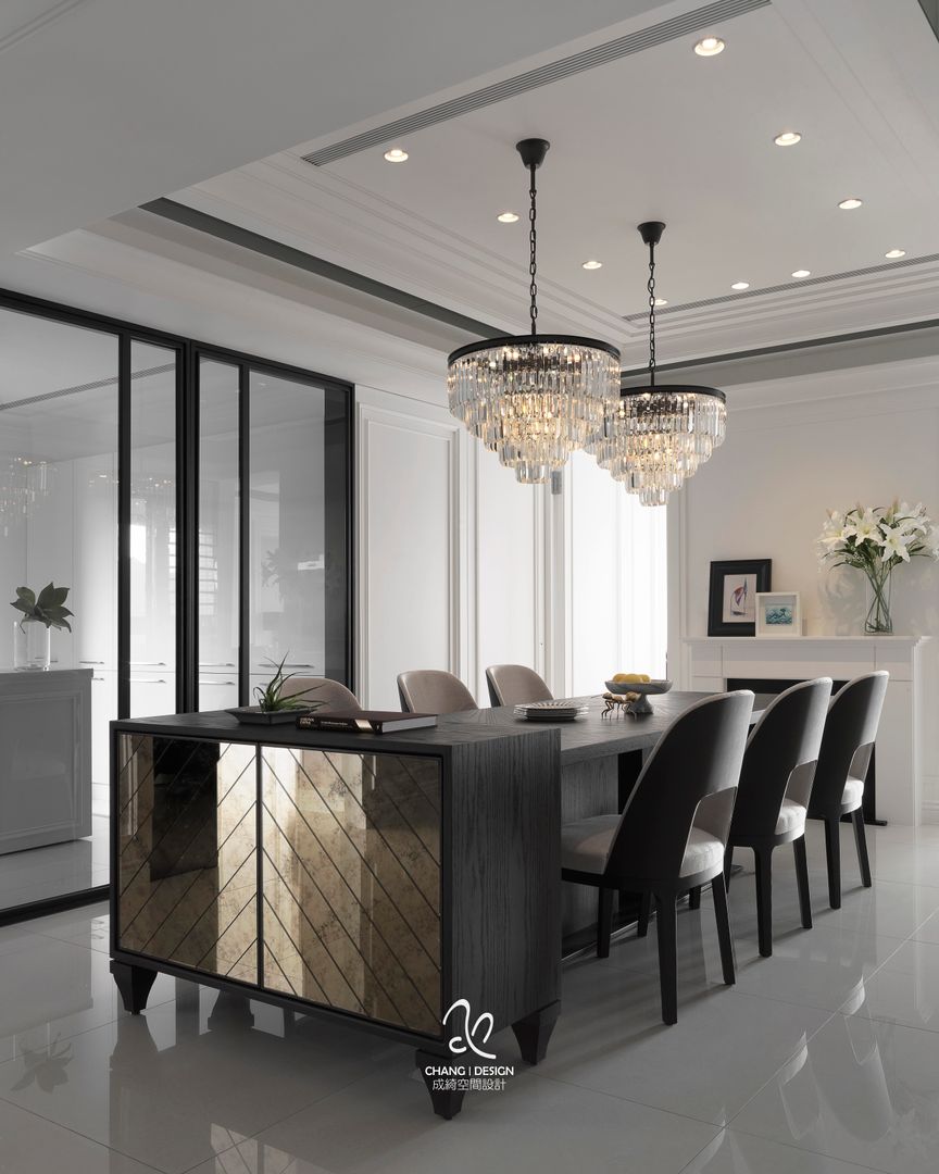 輕新新古典, 成綺空間設計 成綺空間設計 Classic style dining room