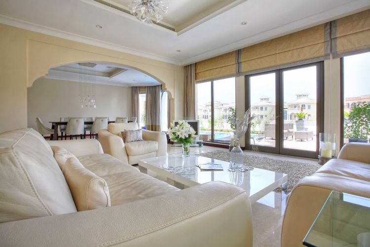 Palm Jumeirah 1, Chameleon Interior Chameleon Interior Eclectic style living room