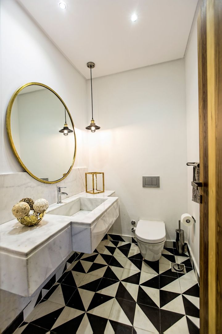 Marassi Villa, Grid Fine Finishes Grid Fine Finishes Ванная комната в эклектичном стиле