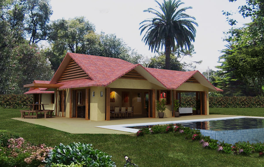 Casas Campestres, Arquitectos y Entorno S.A.S Arquitectos y Entorno S.A.S منازل