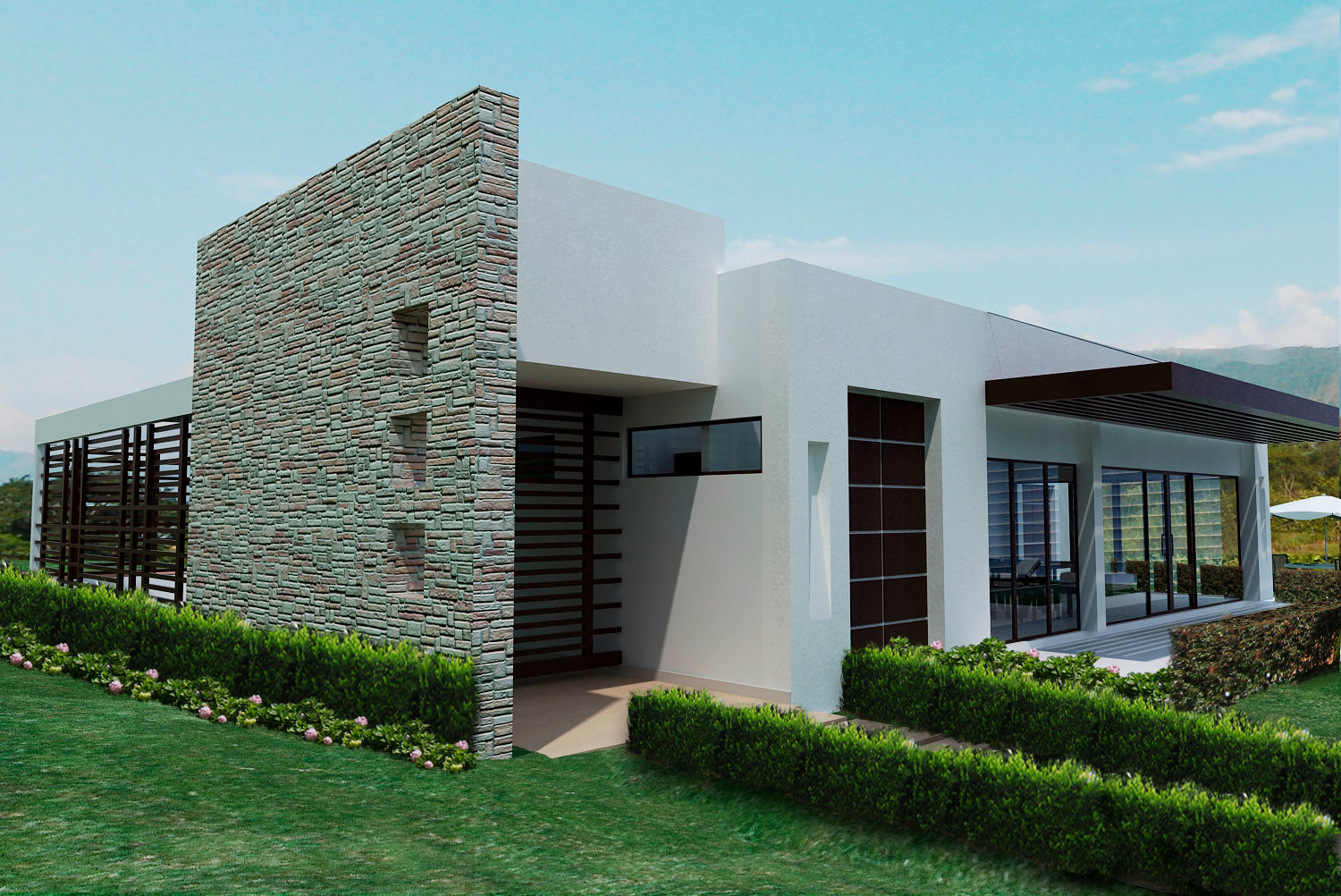 Casas Campestres, Arquitectos y Entorno S.A.S Arquitectos y Entorno S.A.S Casas modernas