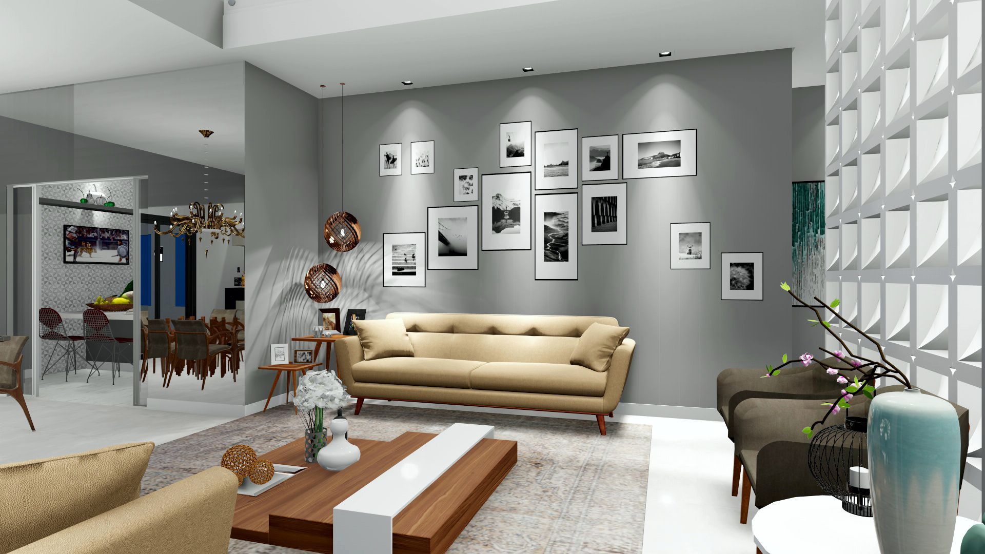 homify Modern living room