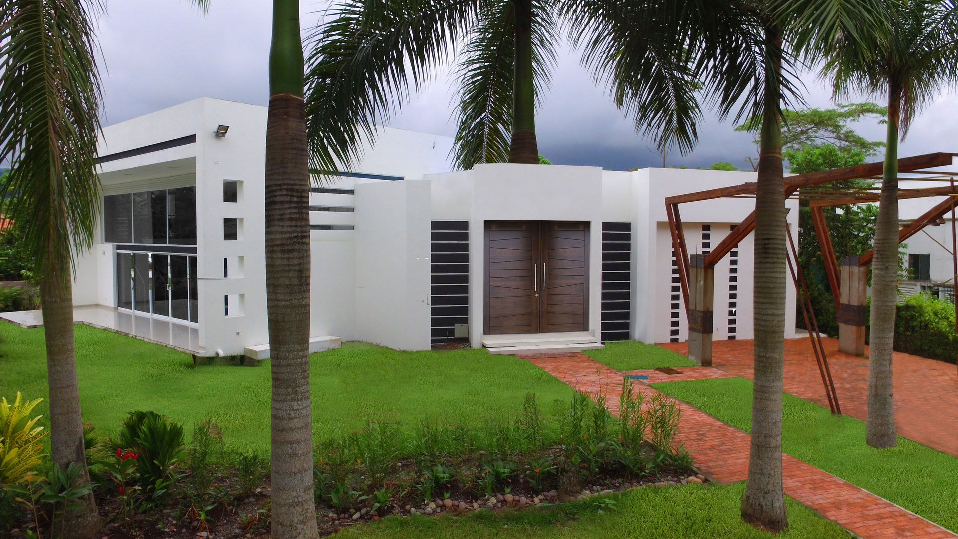 Casas Campestres , Arquitectos y Entorno S.A.S Arquitectos y Entorno S.A.S Moderne huizen