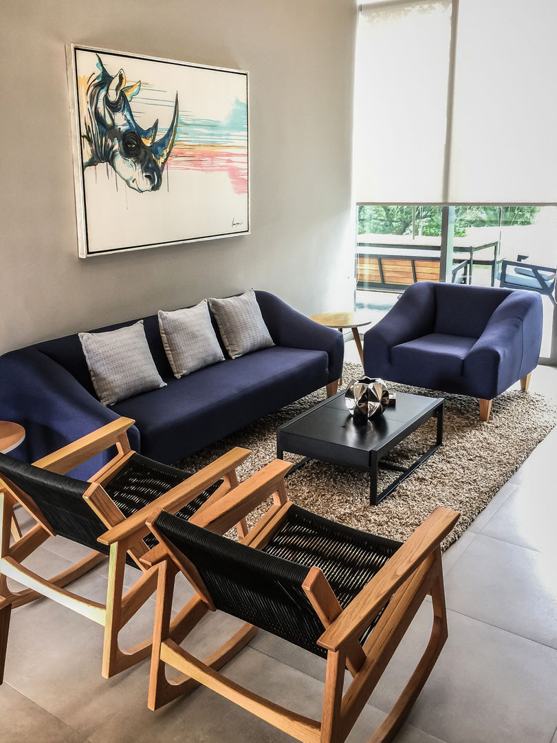 homify Livings de estilo moderno