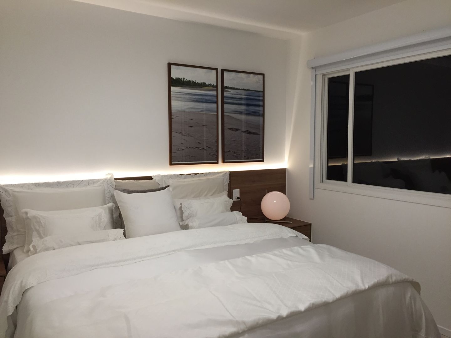 Apartamento WG - Barraporto Condomínio Club, branco arquitetura branco arquitetura Moderne Schlafzimmer