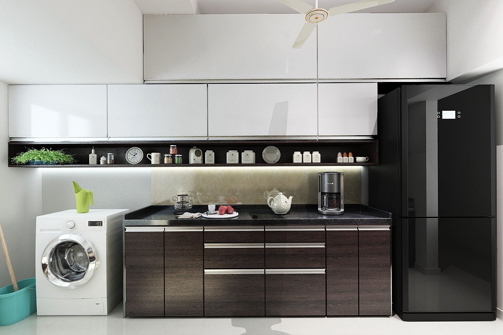 Modular kitchen The inside stories - by Minal Built-in kitchens Glass