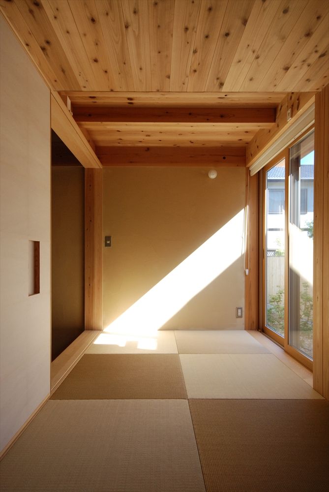 沢渡の家, 神谷建築スタジオ 神谷建築スタジオ オリジナルデザインの 多目的室