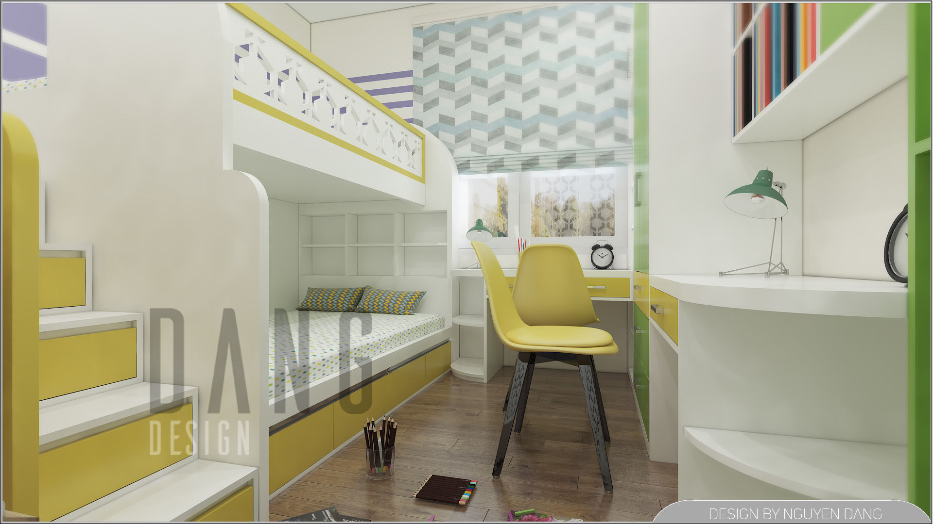 Chung cư, DCOR DCOR Nursery/kid’s room