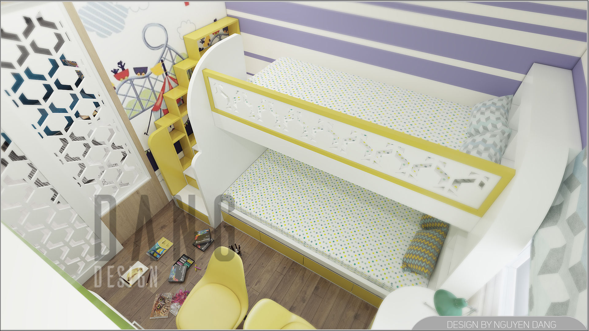 Chung cư, DCOR DCOR Nursery/kid’s room