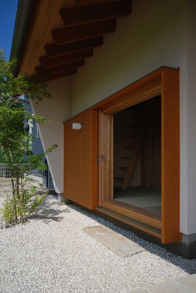 柿碕の家, 神谷建築スタジオ 神谷建築スタジオ Wooden houses