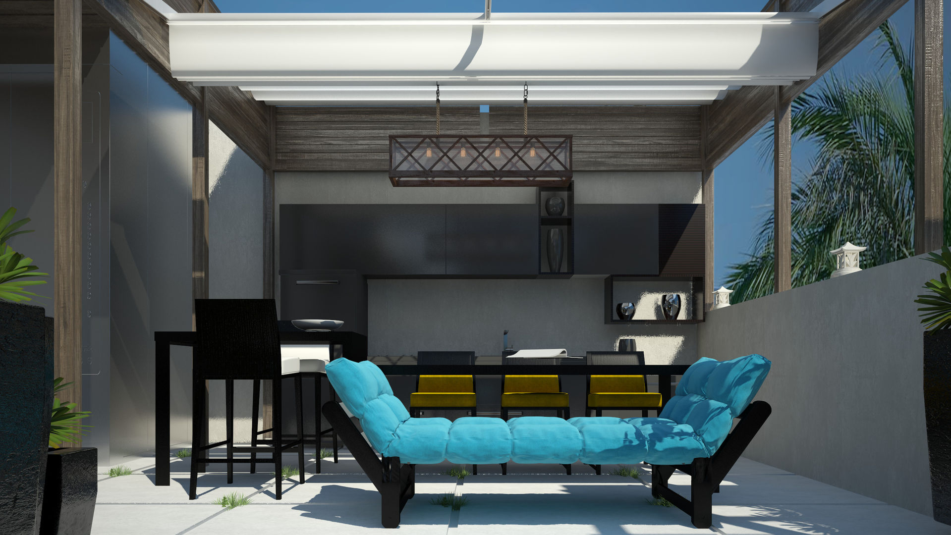 roof living room AL-TRASS CREATIONS DESIGN Modern living room Sofas & armchairs