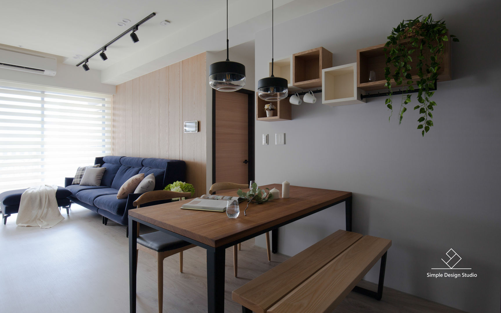 餐廳 極簡室內設計 Simple Design Studio Minimalist dining room