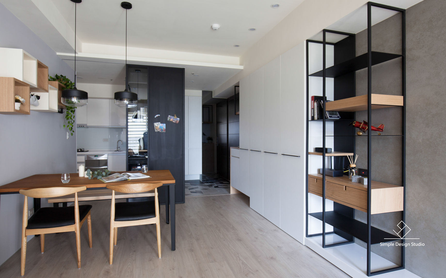 餐廳 極簡室內設計 Simple Design Studio Minimalist dining room