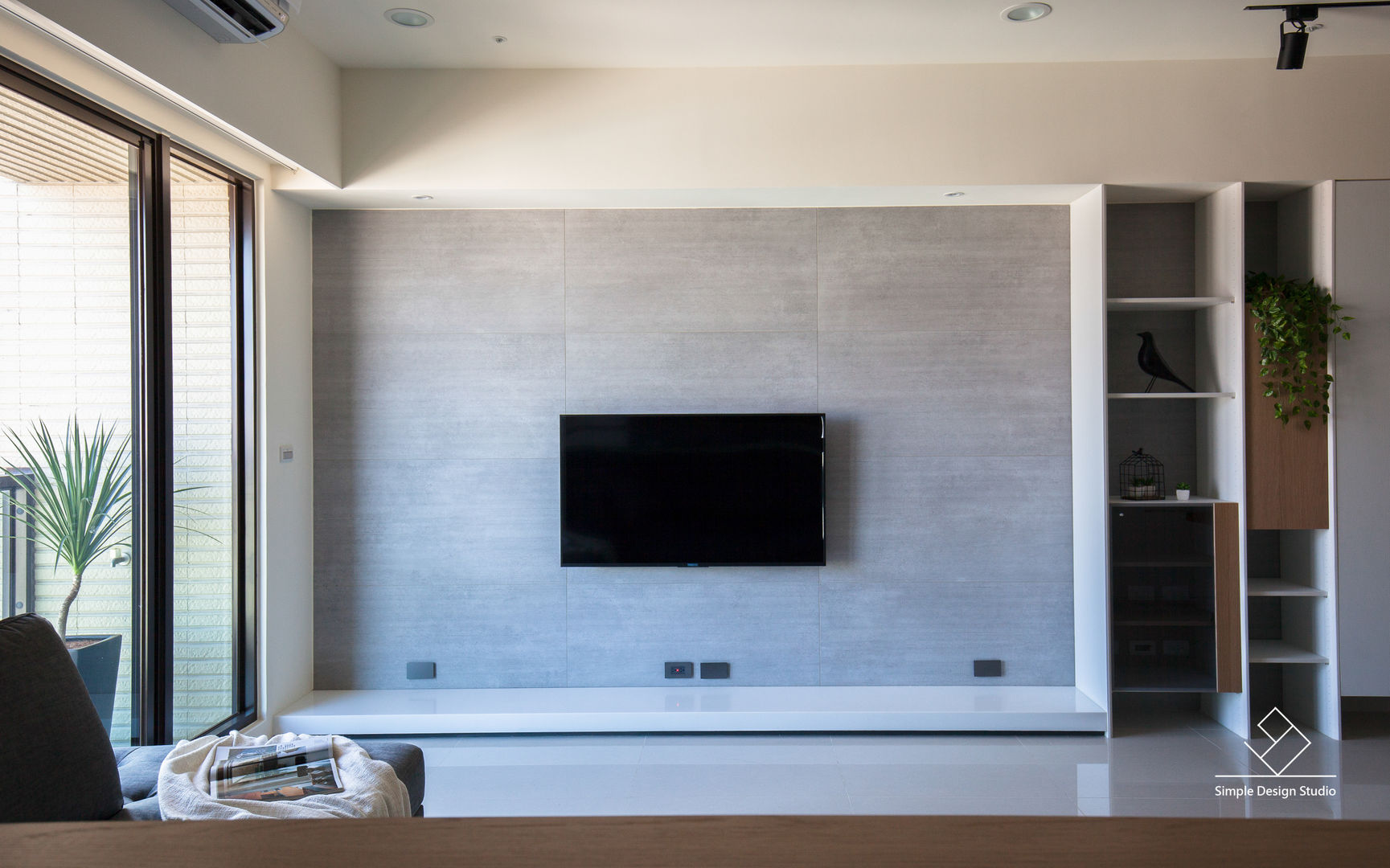 客廳 極簡室內設計 Simple Design Studio Minimalist living room