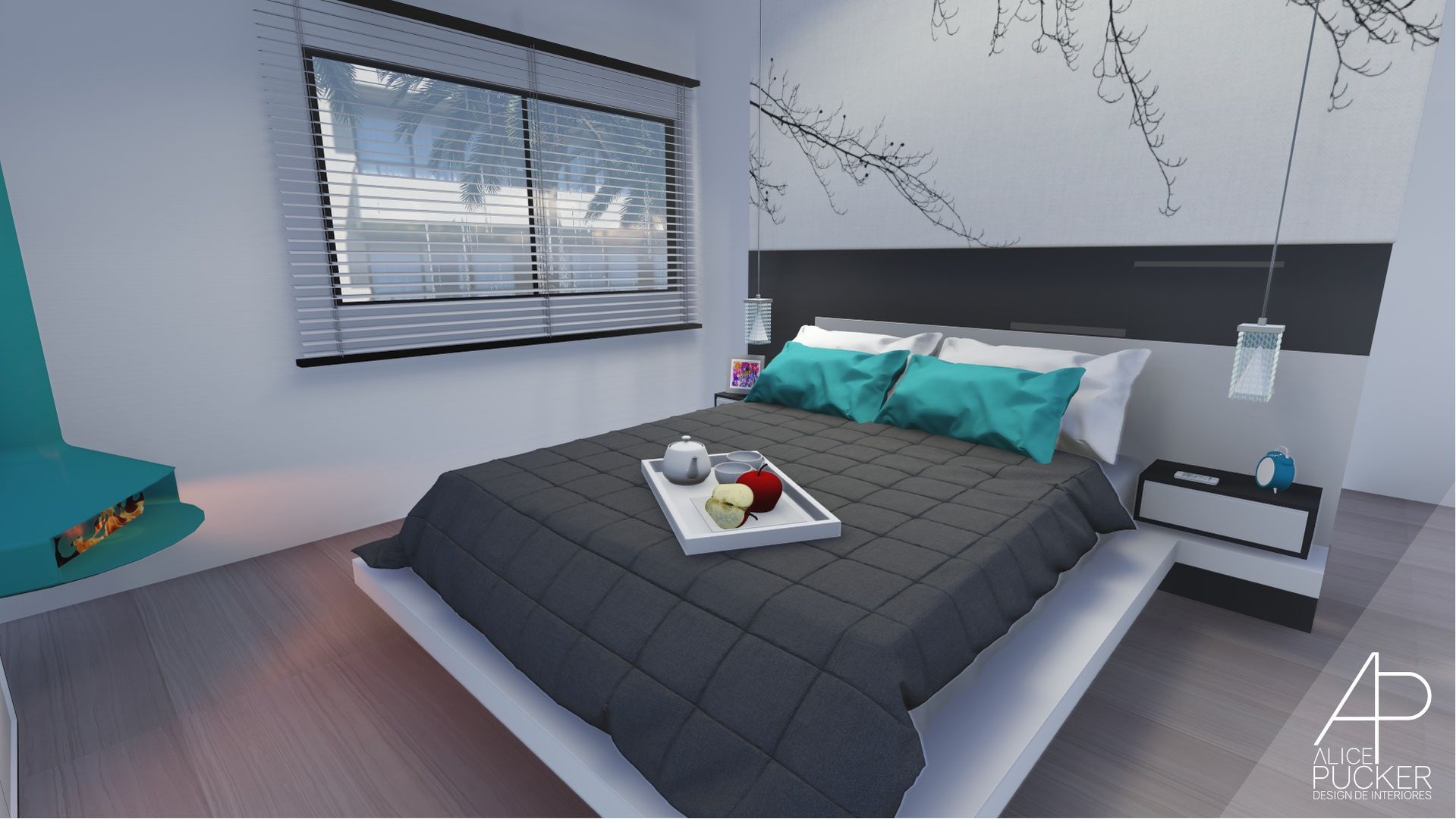 homify Kamar Tidur Modern MDF Beds & headboards