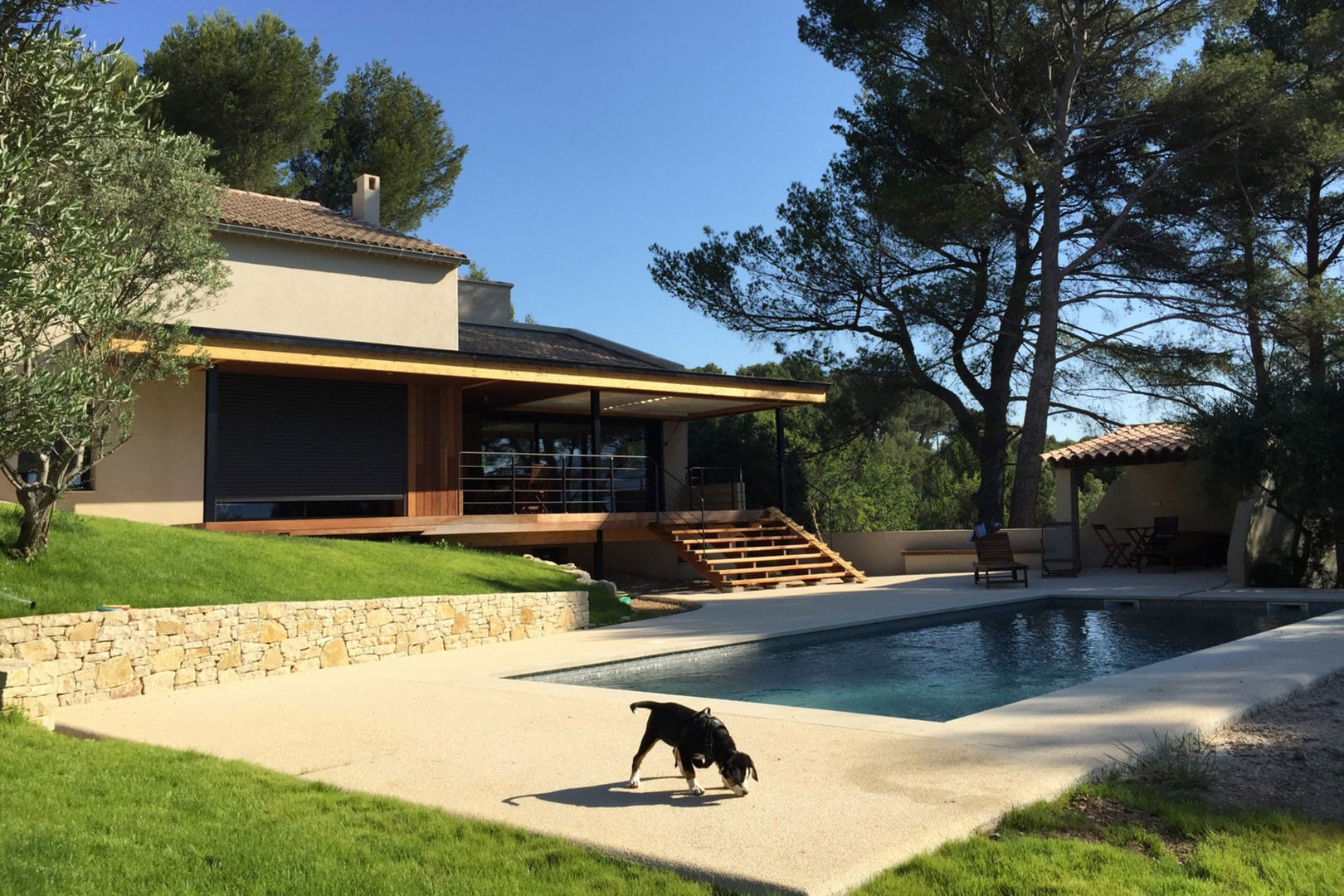 Rénovation d'une maison dans les Bouches du Rhône, Grégory Cugnet ARCHITECTE Grégory Cugnet ARCHITECTE Mediterranean style house