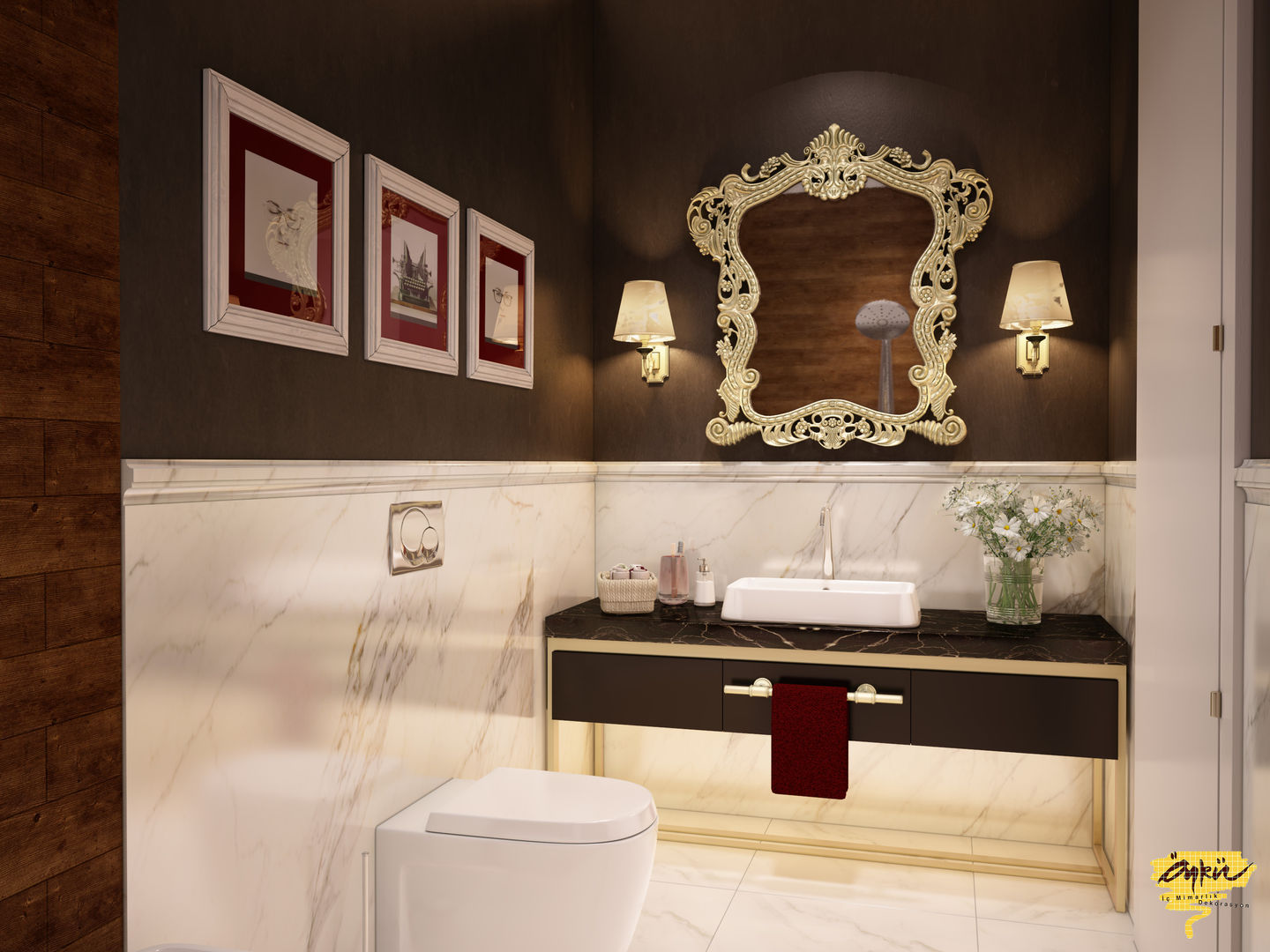 Özel projelendirme, Öykü İç Mimarlık Öykü İç Mimarlık Modern bathroom