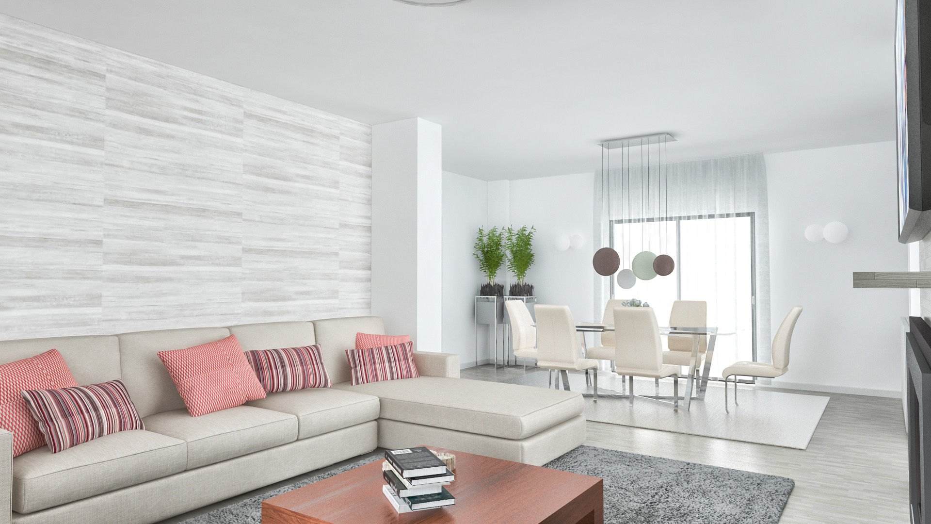 PROJETOS: 3D, INTERDOBLE BY MARTA SILVA - Design de Interiores INTERDOBLE BY MARTA SILVA - Design de Interiores Living room