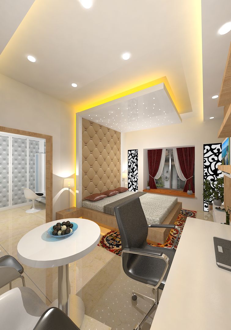 Prashant Residence, Gurooji Designs Gurooji Designs Nowoczesna łazienka