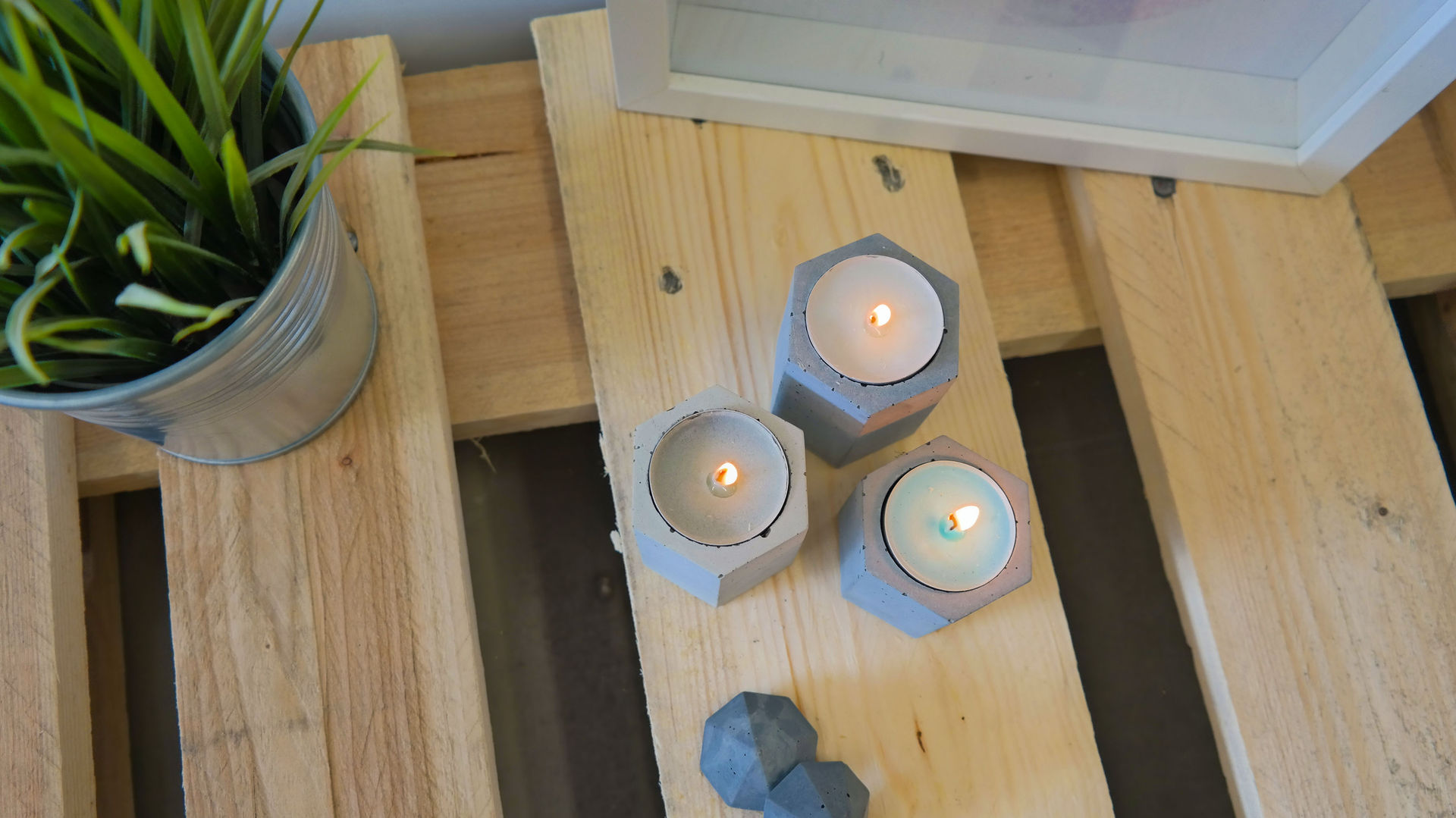 candle Betonkerzenhalter, Jung und Grau Jung und Grau Living room Concrete Accessories & decoration