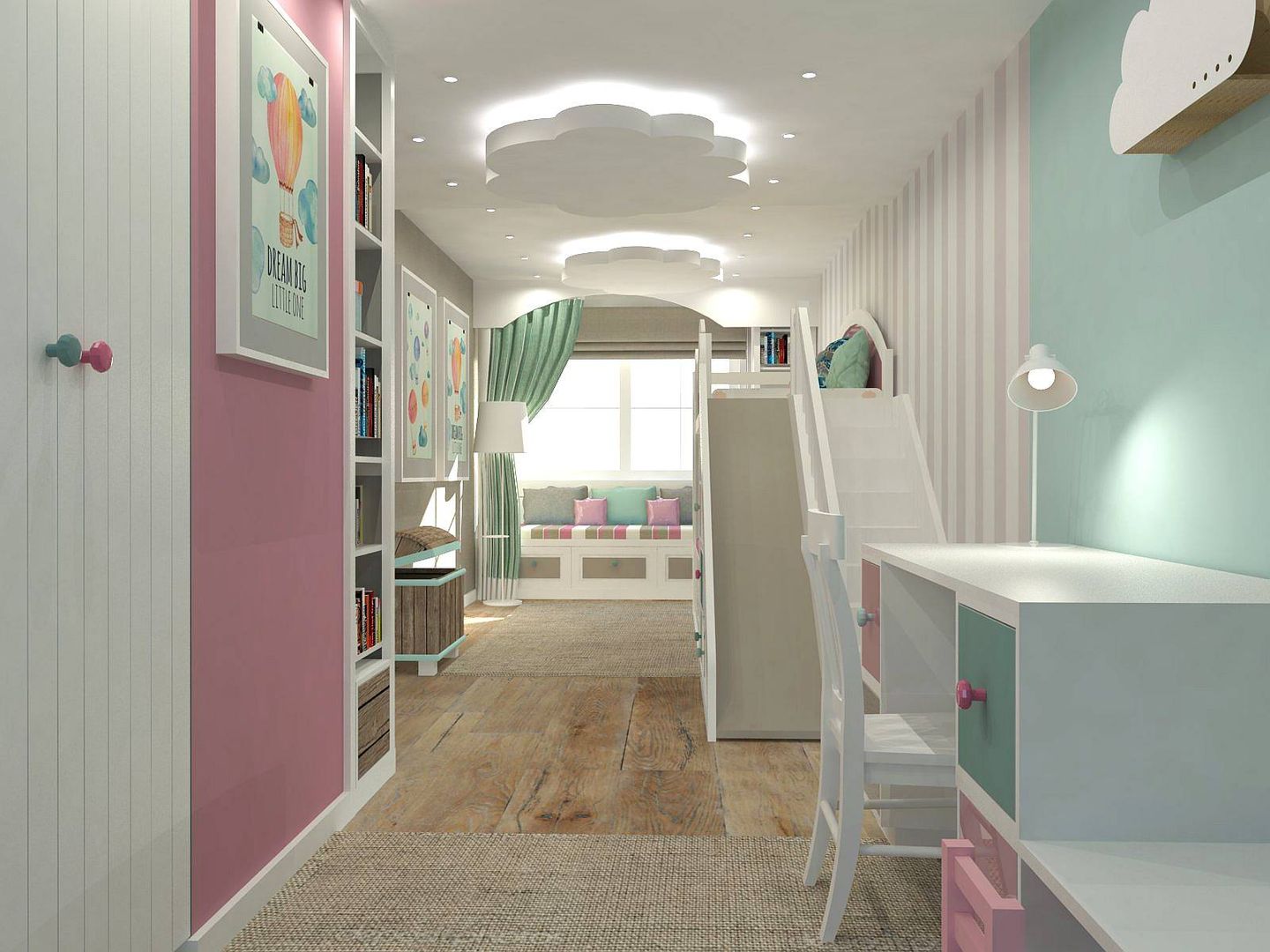 Dom w Essen, Interior Idea Projektowanie Wnętrz Interior Idea Projektowanie Wnętrz 女の子部屋