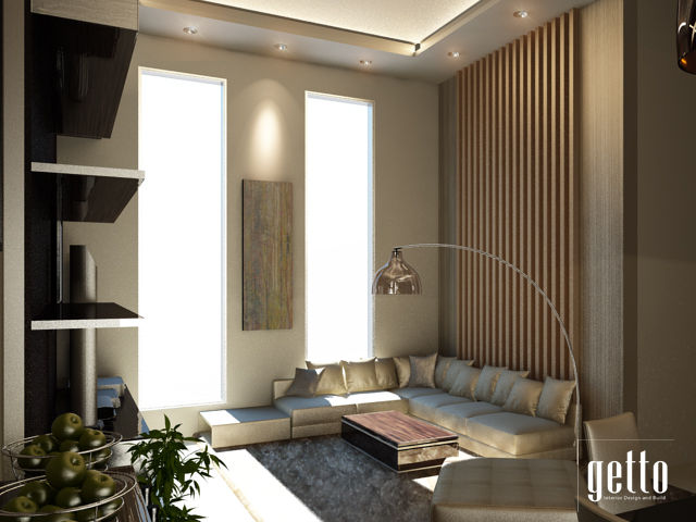 Citra Garden Bandar Lampung, Getto_id Getto_id Living room Plywood