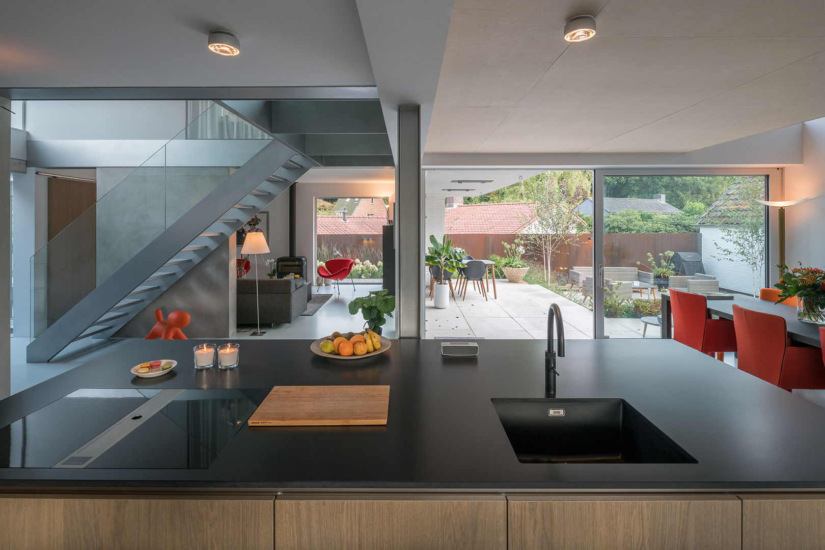 open kitchen Bloot Architecture Keukenblokken Hout Hout open kitchen,architecture